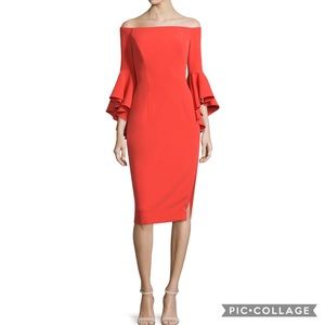 Milly Selena Off-The-Shoulder Sheath Dress